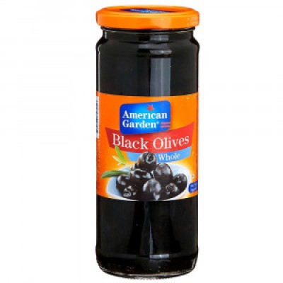 American Garden Black Olives Whole