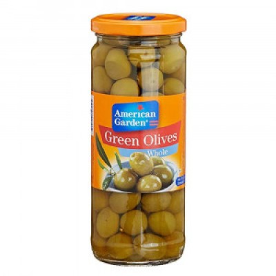 American Garden Green Olives Whole