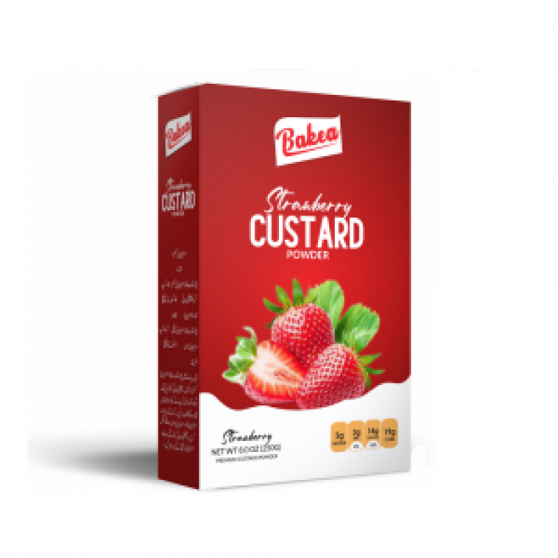 Bakea Strawberry Custard Powder