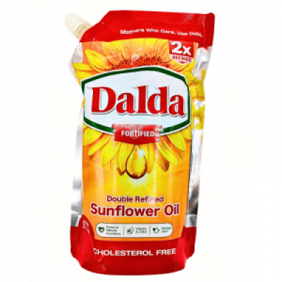 Dalda Sunflower Oil Stand Up Pouch