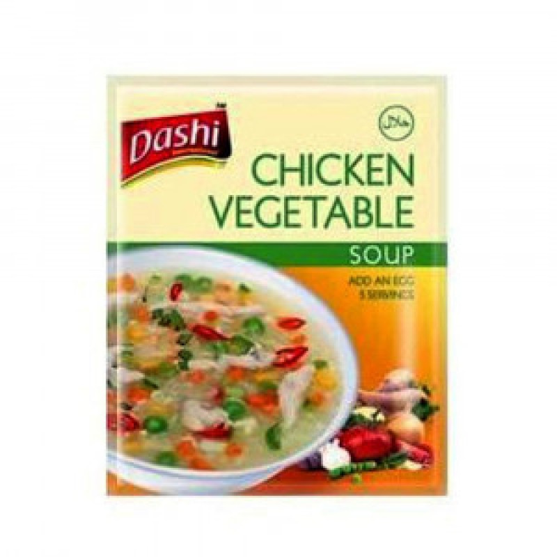 Dashi Chicken Vegetable Soup