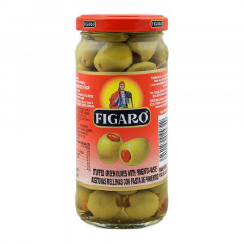 Figaro Green Olives With Pimiento Pste