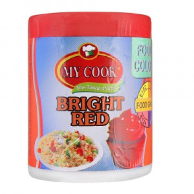 MY COOK FOOD COLOR 25GM BRIGHT RED