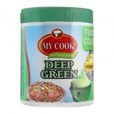 MY COOK FOOD COLOR 25GM DEEP GREEN
