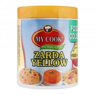 MY COOK FOOD COLOR 25GM ZARDA YELLOW
