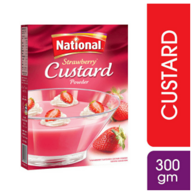 National Custard Strawberry Powder