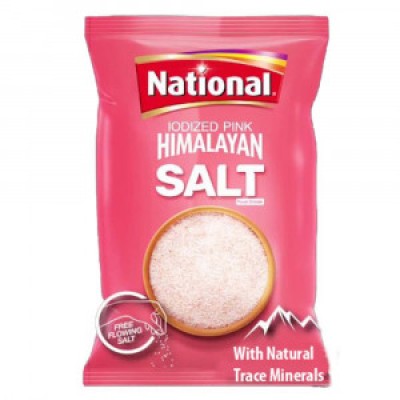 National Iodized Pink Himalayan Salt