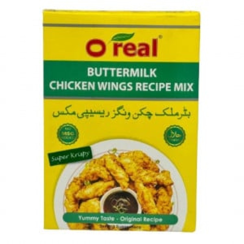 Oreal Buttermilk Chicken Wings Recipe Mix