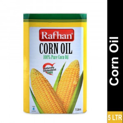 Rafhan Corn Oil 5 Litre Tin
