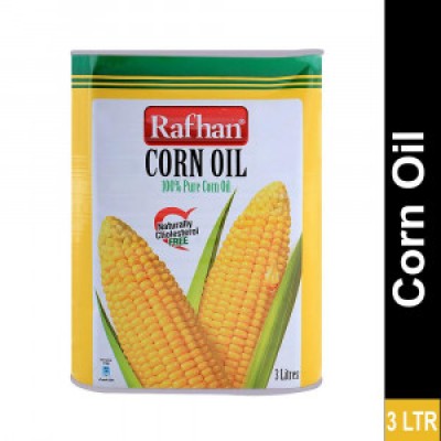 Rafhan Corn Oil 3 Litre Tin